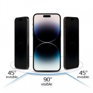 Folie Sticla Tempered Privacy Sticla pentru IPHONE 11 Negru - Img 2