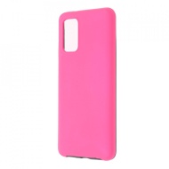 Husa Samsung Galaxy S20 PLUS - 360 Fully cu Spate din Policarbonat si Folie din Silicon - Rose