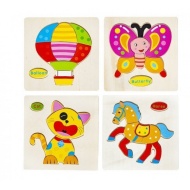 Puzzle din lemn 4 piese, PM000109753