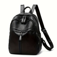 Rucsac Negru Stilat pentru Femei, TMKG665801