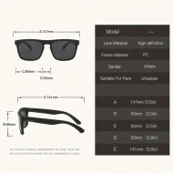 Set 3 Perechi Ochelari de Soare, Unisex, PMWT57447 - Img 2