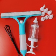 Ștergător De Sticlă 3 În 1 Cu Racletă Și Pulverizator, PMHR70800