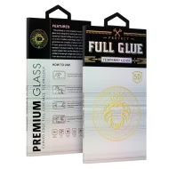 Tempered glass HARD Full Glue 5D for SAMSUNG GALAXY S25 ULTRA BLACK (with fingerprint unlock), PROB04584