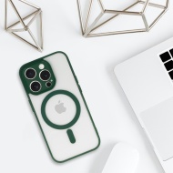 Acrylic Color Magsafe Case for Iphone 16 Pro green, POK062713