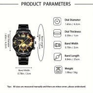 Ceas Barbatesc, Quartz Geneva, GEN310