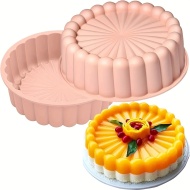 Forma din silicon pentru tort, roz, PMNN26250