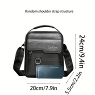 Geantă de umăr pentru bărbați din piele ecologică – model elegant CarlKinu, TMKY47961
