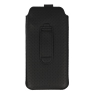 HIT Pouch Case (Size XXL) for Samsung S23 Ultra/S22 Ultra/M33/M23/A14 5G/Xiaomi Redmi 12C design 4 black