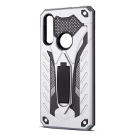 Husa Huawei P40 LITE E | Y7p - Military Defender Antisoc cu Suport Wide - Silver