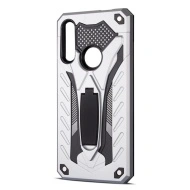 Husa Huawei P40 LITE E | Y7p - Military Defender Antisoc cu Suport Wide - Silver - Img 2