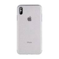 Husa pentru SAMSUNG GALAXY A02S, CRYSTAL GLITTER, argintiu - Img 2