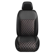 Husă pentru scaun auto față din piele ecologică – 130x50 cm, model elegant, TMDW706296