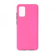 Husa Samsung Galaxy S20 PLUS - 360 Fully cu Spate din Policarbonat si Folie din Silicon - Rose