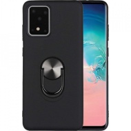 Husa Samsung Galaxy S20 ULTRA Neagra Din Policarbonat Premium cu Inel Rotativ