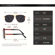 Ochelari de soare polarizați, unisex, TMGJ151749