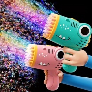 Pistol pentru baloane de sapun, Dinozaur, 40 orificii, TMXX88333