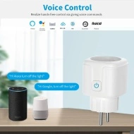 Priza inteligenta Wi-Fi, 16A, Control vocal, Monitorizare consum energie, compatibil Alexa si Google Home, PMPI52614 - Img 2