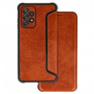 Razor Leather Book Carcasa pentru Samsung Galaxy A53 5G brown