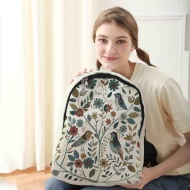 Rucsac Damă Birdie, cu Design Floral și Păsări – Stil Boho Chic, TMKP414235