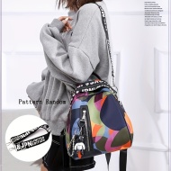 Rucsac dama, imprimeu colorat, PMUQ99904