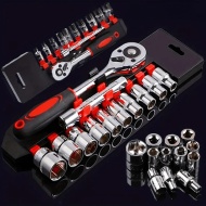 Set de 12 chei tubulare cu clichet de 1/4", PMPL126235