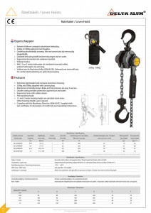 PALAN CU LEVIER COMPACT