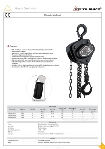 PALAN MANUAL CU LANT DELTABLACK