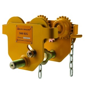 Carucior port-palan pe lant 0.5 tone, lungime: 2.5 metri