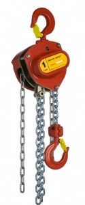 Palan manual cu lant 1 tona, 3 metri, Gama Premium DeltaRed