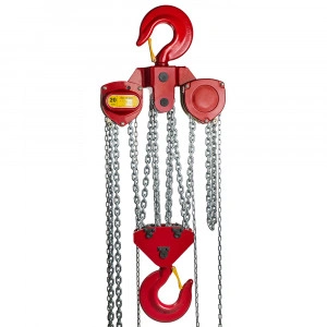 Palan manual cu lant 20 tone, 10 metri, gama Premium DeltaRed