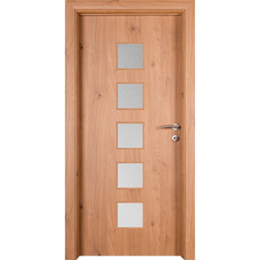 100040 Sobna vrata SOLID P4 Otvor Premium Hrast