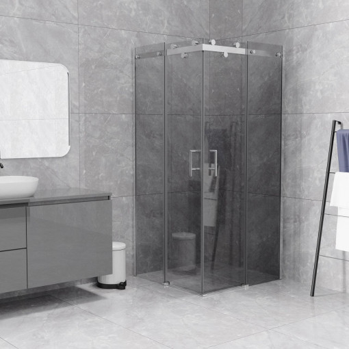 1524 TUS KABINA 100X100 C6002-GREY PERFEXIA DBL / A