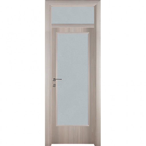 100031 Sobna vrata SOLID P3 Otvor Sa Nadsvetlom Capucino