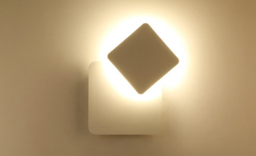 3382 LED ZIDNA LAMPA MNK-WL19002 BELA