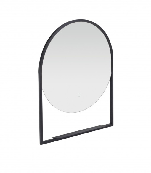 Ogledalo COLAVENE 60x75 crno mat