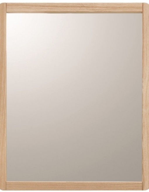 Ogledalo sa drvenim ramom COLAVENE 60x80 jasen