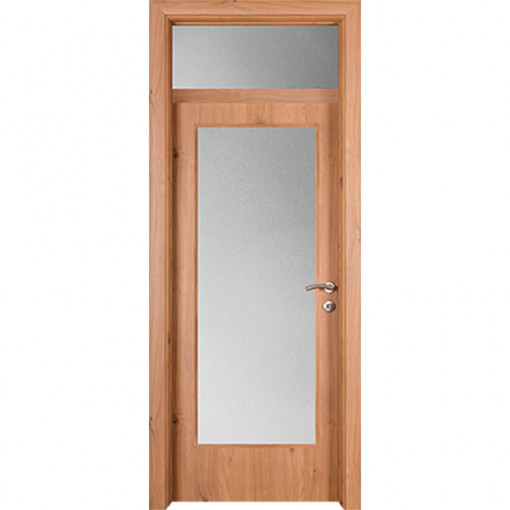 100033 Sobna vrata SOLID P3 Otvor Sa Nadsvetlom Premium Hrast