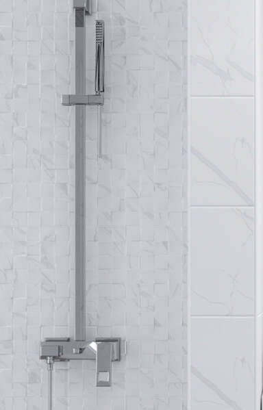 5278 K.PLOC LUXOR MOSAIC 3D WHITE 25X75 1 KL /1,312M2/ KK A