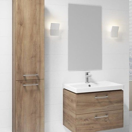 843 CERSANIT SET B280 KABINET+LAVABO 60 WALNUT