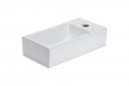 Lavabo nadgradni MINOTTI 405x205x105 sa otvorom za slavinu levi