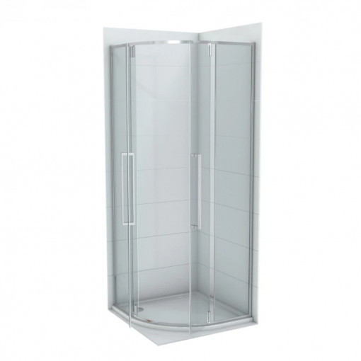 Tuš kabina CONCEPT ABSOLUT R80x200cm staklo 6mm providno sa pivot vratima