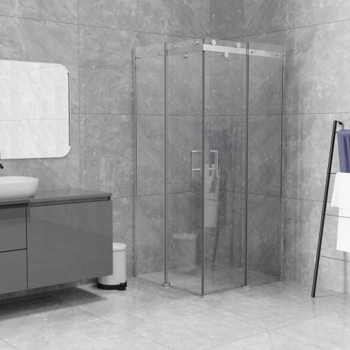 666 TUS KABINA 80X80 C6002-CLEAR PERFEXIA DBL / A