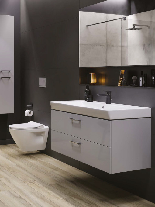 806 CERSANIT SET B350 KABINET+LAVABO 80 GREY