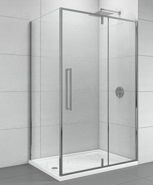 Stakleni paravan CONCEPT ABSOLUT 80x200cm staklo 6mm providno sa pivot vratima