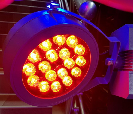 1362 Led reflektor 18W Red