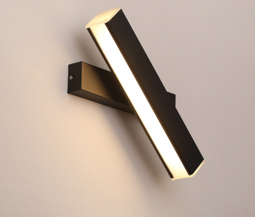 2927 LED ZIDNA LAMPA MNK-WL19005 CRNA
