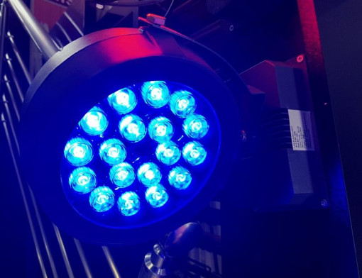 1363 Led reflektor 18W Blue