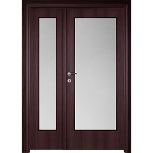 100058 Sobna vrata TERRA Otvor P3 Dvokrilna Wenge