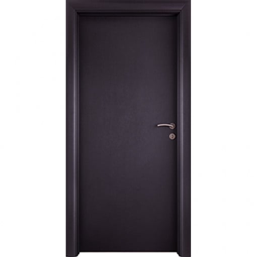 100009 Sobna vrata SOLID P1 Otvor Grafit