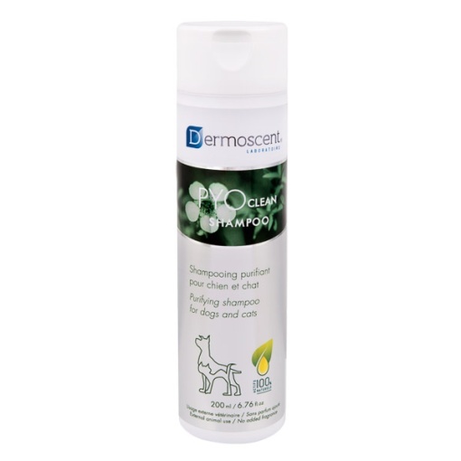 Dermoscent PYOclean - Sampon pentru piele sensibila si predispusa la infectii, caini si pisici, 200 ml